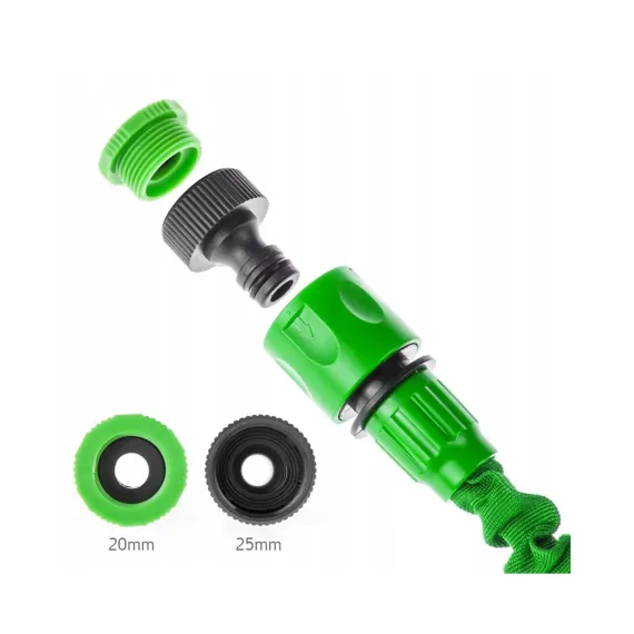 Furtun Extensibil pentru udat gradina ILOGi , 60 M si Pistol de Stropit
