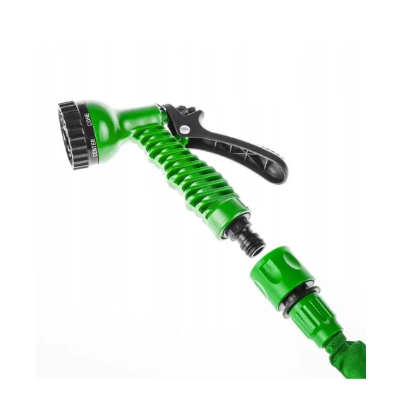 Furtun Extensibil pentru udat gradina ILOGi , 60 M si Pistol de Stropit